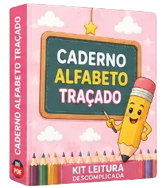 Caderno Alfabeto Traçado